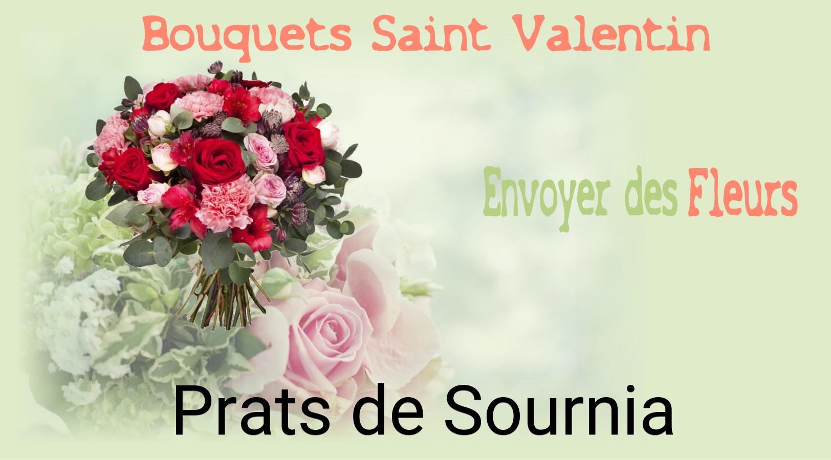 Roses de Saint-Valentin livrées à Prats-de-Sournia